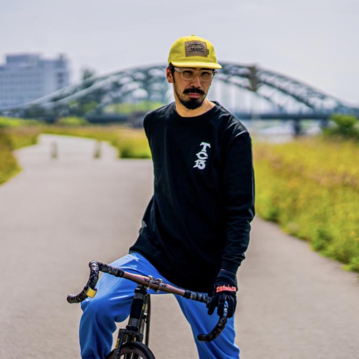 RIDE WITH APACHE 2022 "ツアーロンT" 【BLACK(黒)】